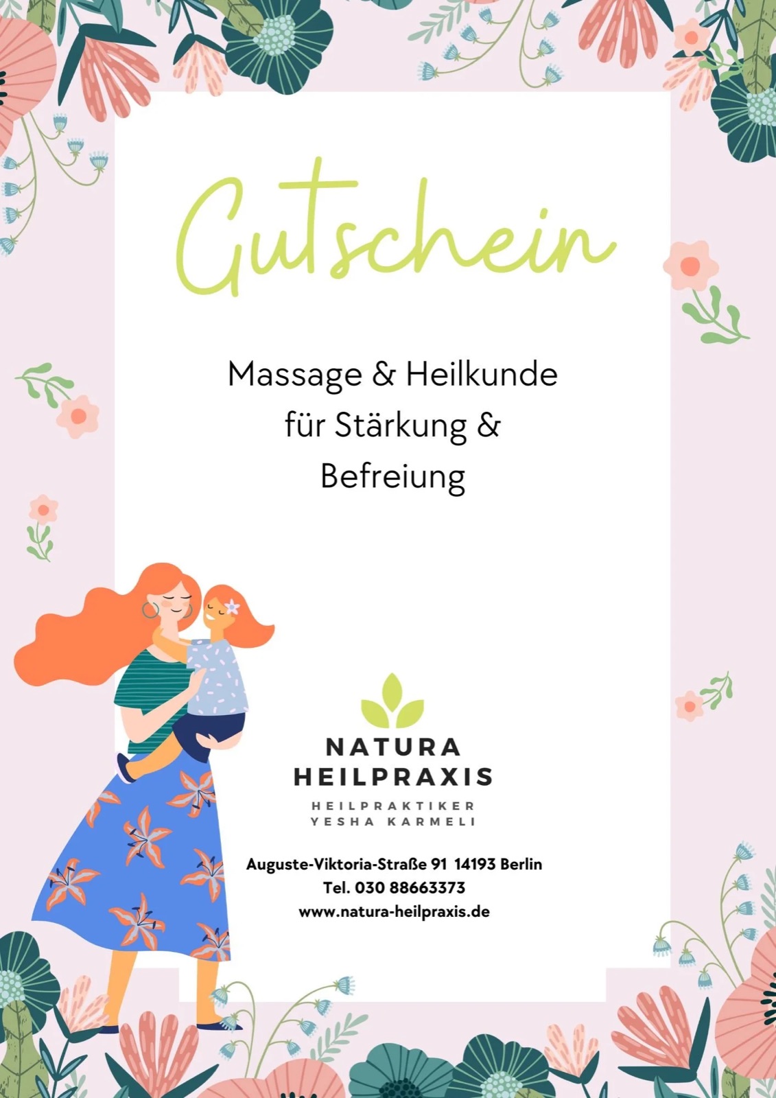 Women's Day vouchers: something good for vitality & wholeness